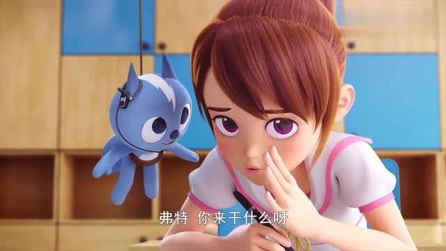 《迷你特工队》弗特潜入考场帮助秀智作弊,最后可把秀智坑惨了