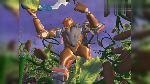 老鼠不放心恐龙,咄咄逼人猛兽侠