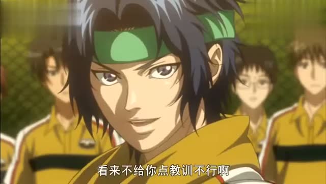 网球王子立海大新生,一人挑战全队,真田不爽了!