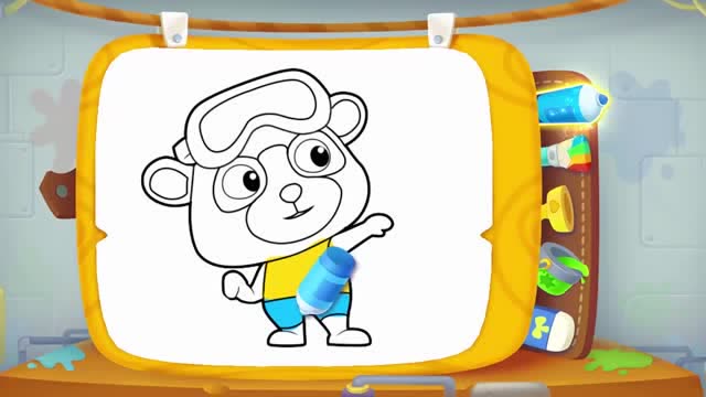 宝宝巴士:宝宝爱涂鸦