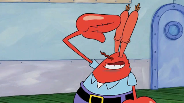 蟹老板训练派大星挑战大胃王吃蟹堡