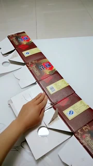 生活小窍门:酒盒制作收纳盒!看了你就学到了