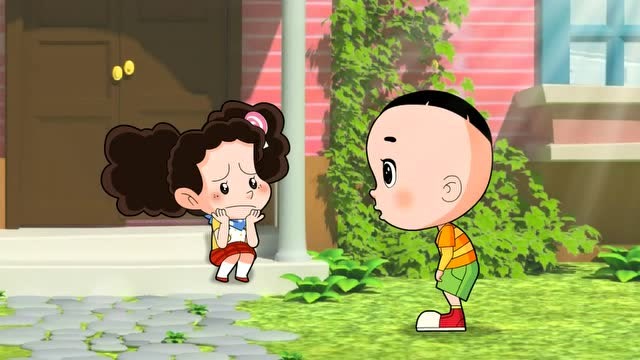 米花和大头儿子玩得很好,棉花糖觉得米花不需要她了