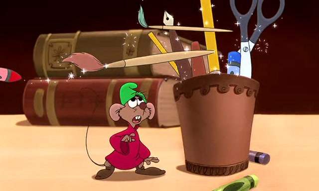 仙履奇缘2机灵老鼠使出魔法竟让画笔工具捣乱起来