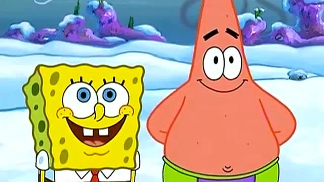 《海绵宝宝》两兄弟为了一个美女翻脸,结果两人同时失恋太可怜了