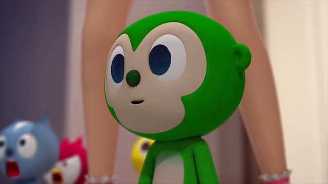 迷你特工队x:秀智没办法忍受小杰的说谎,把他直接扔出了家门