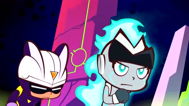 开心超人联盟石骑士被伽罗和小心超人打败了