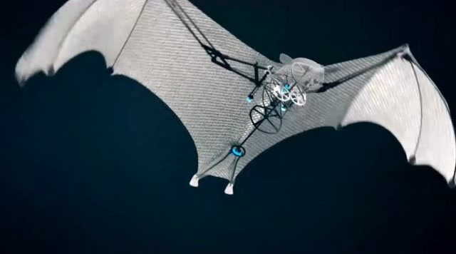 德国费斯托推出一款会飞的机器蝙蝠