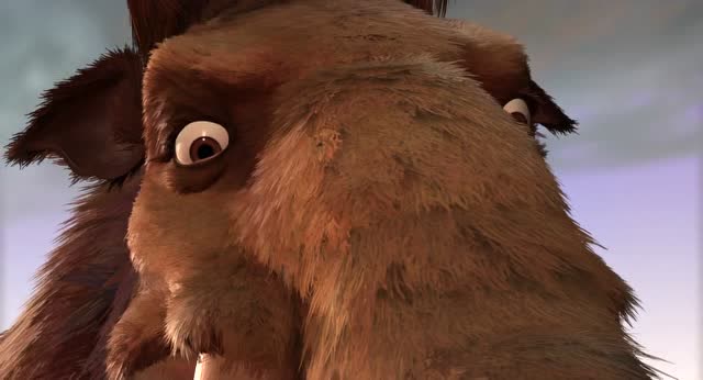 冰川时代1:曼尼冒死险救迪亚戈 自己掉下熔岩