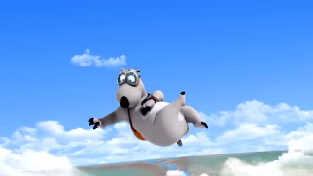 《倒霉熊》真的好开心啊!我要开始跳伞了