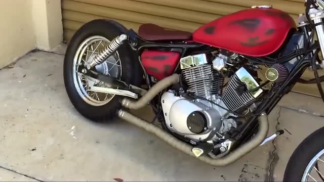 改装雅马哈vstar 250,复古范十足