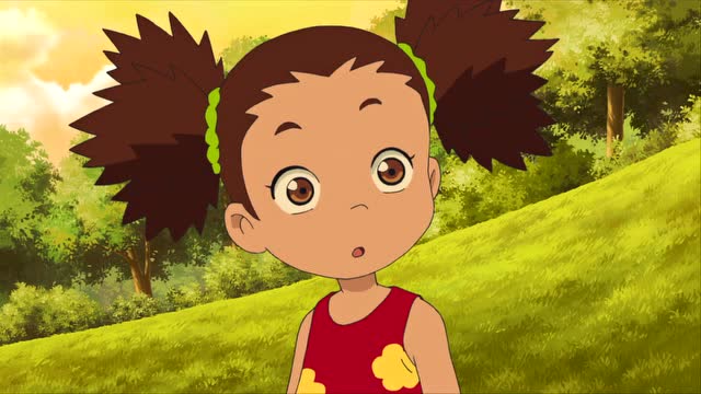 《星际宝贝》柔奈和史迪奇一起玩滑板,身轻如燕