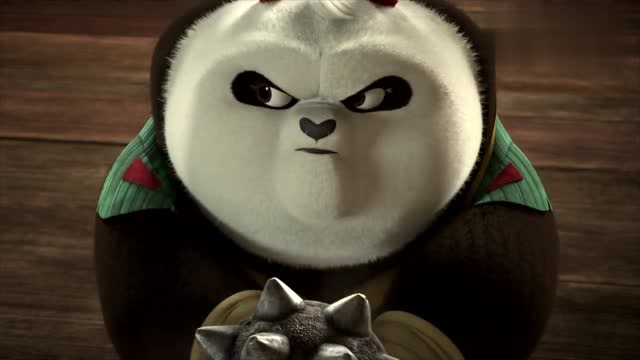 功夫熊猫:阿宝说出四象本领,女孩很兴奋,饭桶却吓到了