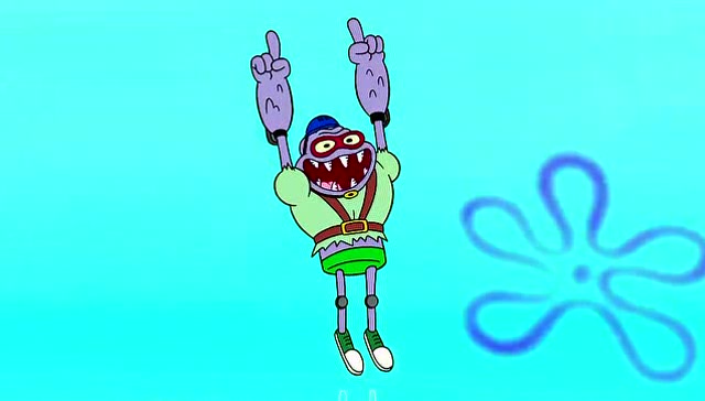 海绵宝宝:跳绳这样玩特技,太可怕了