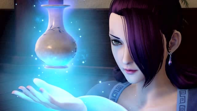 《妖神记》杨欣好开放啊,带着永刚制造灵魂丹!