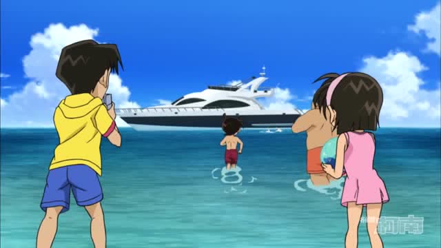 名侦探柯南:泷口下水游泳,孩子们目睹他溺水全程,他被送去抢救