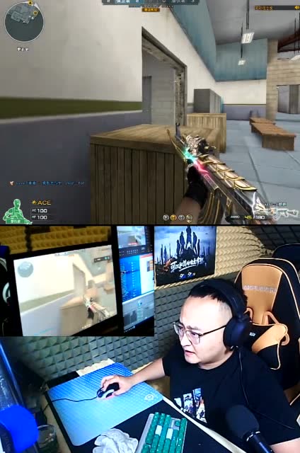 cf雅男:ak守点?ak就是强压,直接进攻