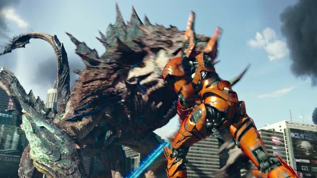 异次元怪兽强悍无比,吃铁人跟啃饼干一样,咔咔几口就没了