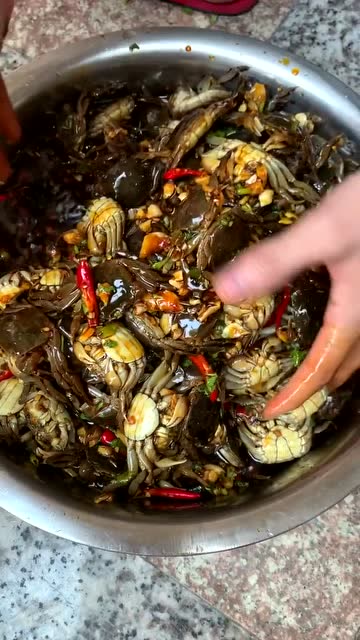 米蟹,潮汕地区基本从小吃到大的