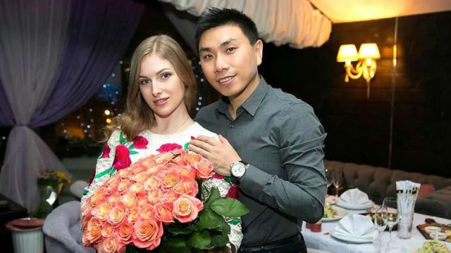 乌克兰美女嫁给中国人图片