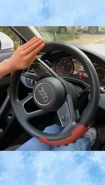 女司机在方向盘装上它,以后就可以单手开车了吗?