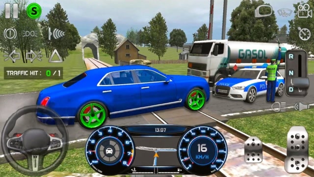 汽车模拟器:真实驾驶模拟交通肇事失败!