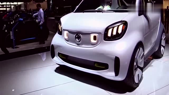 致敬经典!全新奔驰smart,forease敞篷电车