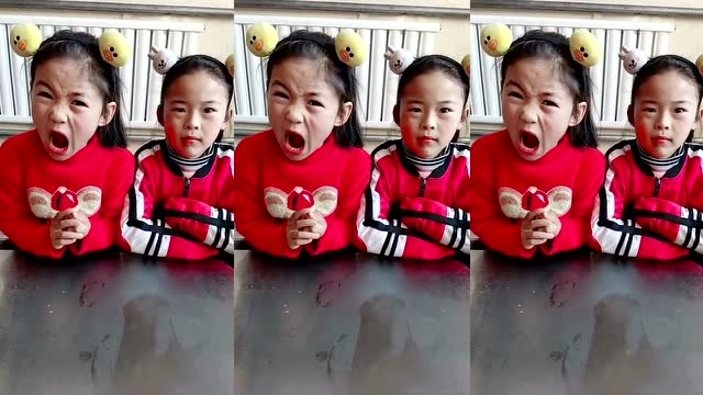 搞笑熊孩子:小妹妹太不听话了,一直欺负姐姐