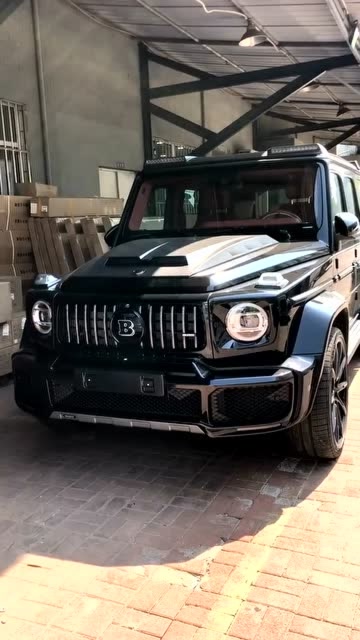 奔驰巴博斯g800,独特的车型设计,这才是最强奔驰大g!