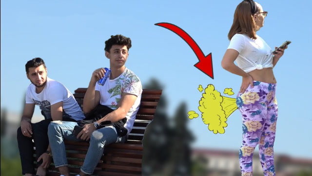 美女"放屁"恶搞路人!听到声音后众人表情亮了,网友:尴尬到极点