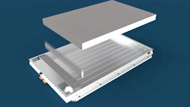 比亚迪刀片电池电池包工艺示意
