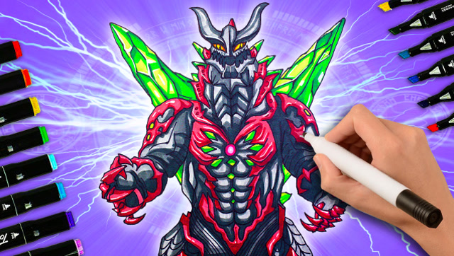 超巨大兽化的电弧贝利亚,贝利亚最霸道的形态也就这样了吧