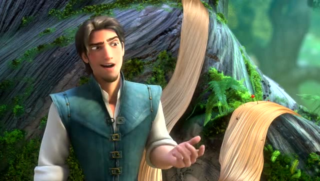 《长发公主》尤金想不注意公主都不行,公主被巫婆保护得太严重了!