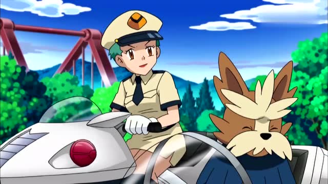 精灵宝可梦:小智正在和修帝说话,突然看到了君莎和阿戴克