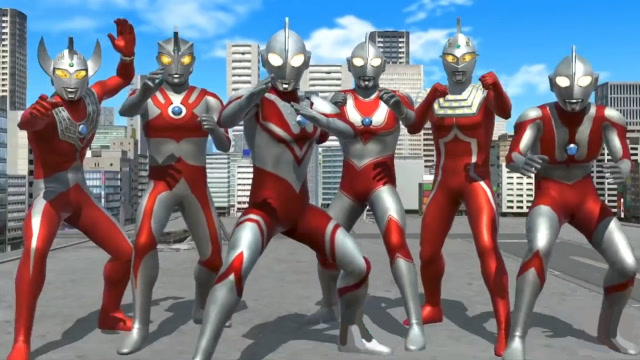 集合奥特曼6兄弟大战贝利亚黑暗军团