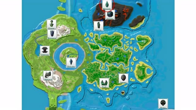 方舟中心岛全十个神器位置方舟生存进化萌新干货系列