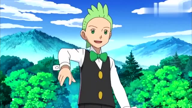 小春和小智又要进行对战,小智为哥德宝宝加油