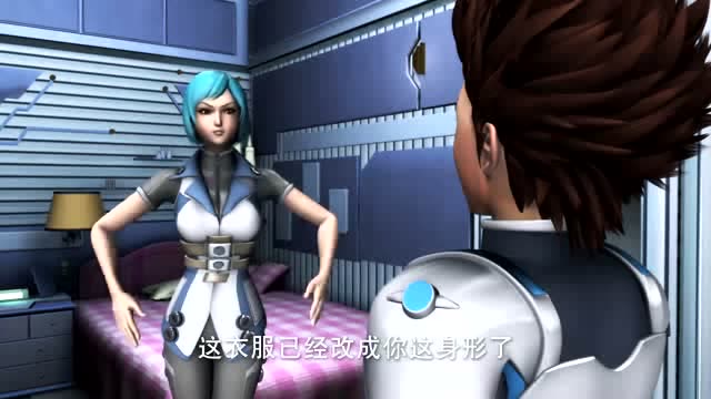 宇宙星神:迪路擅自穿莉莉的宇航服,还改了大小!