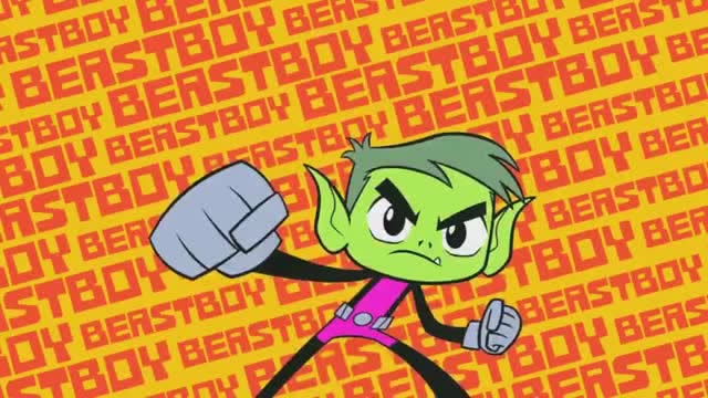 少年泰坦出击今天是野兽小子的生日,他打算吃一个大蛋糕庆祝