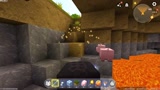 迷你世界：哥斯拉拯救被熔浆包围的小红猪