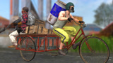 吃鸡搞笑动画：如果游戏加入三轮车，会发生什么事情？