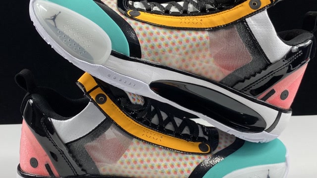 aj34低帮糖果!最强实战鞋!高清细节实拍!