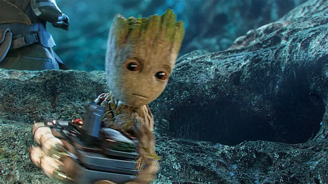 可爱搞笑的迷你小树人格鲁特!