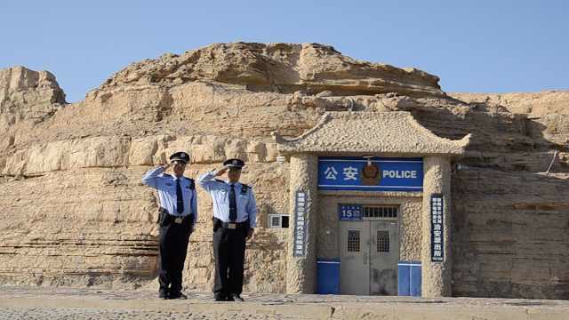 大漠深处藏全国唯一窑洞派出所,民警坚守23年救回21条生命