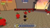 迷你世界：小杰带水果士兵一起对付入侵的敌人