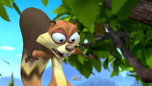 熊出没:肥波跟蹦蹦掉进水里了,这下糟糕了,赶紧去找光头强