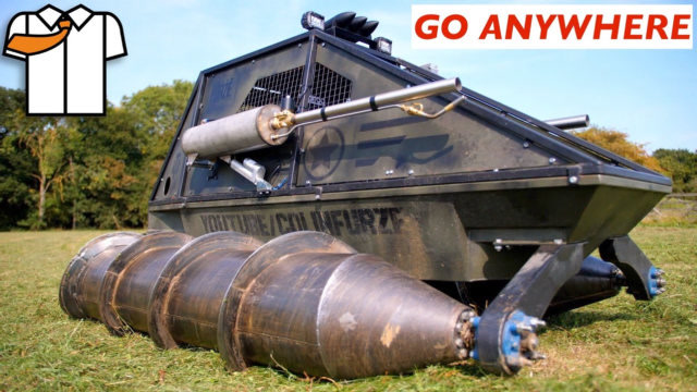 牛人自制钢铁装甲车,新奇创意手工,成品太壮观