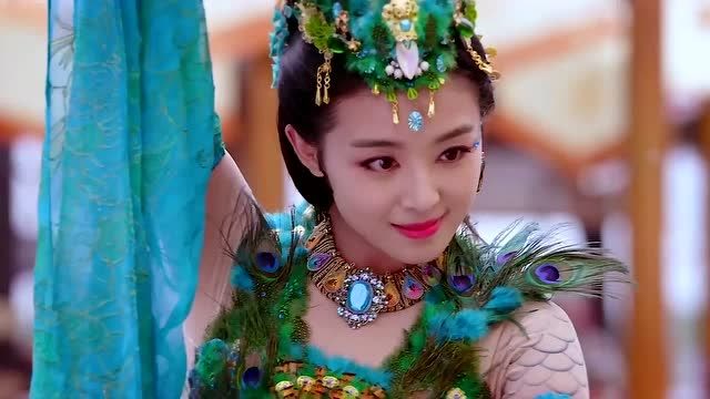 兰陵王妃清锁这个孔雀舞堪比妲己一出场就惊艳到所有人