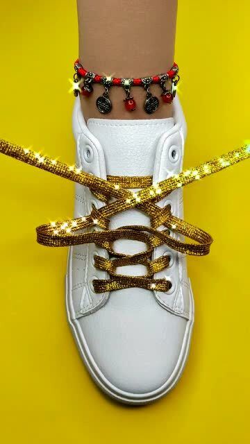 校花都是这样系鞋带的,一看就很个性!