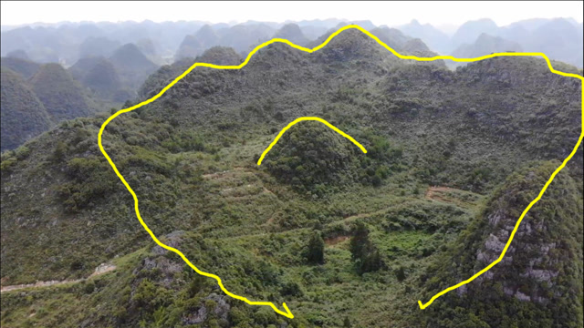 实拍莲花宝地,藏风聚气,格局霸气,一个顶级的风水宝地!